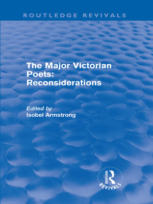 cover image of The Major Victorian Poets